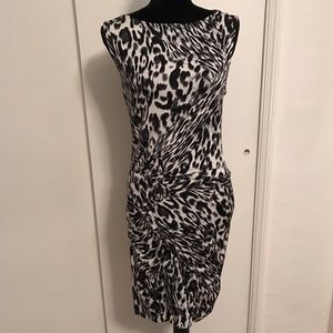 Animal print dress